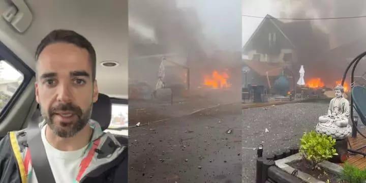 Eduardo Leite vai a local da queda de avião em Gramado e se solidariza com familiares das vítimas