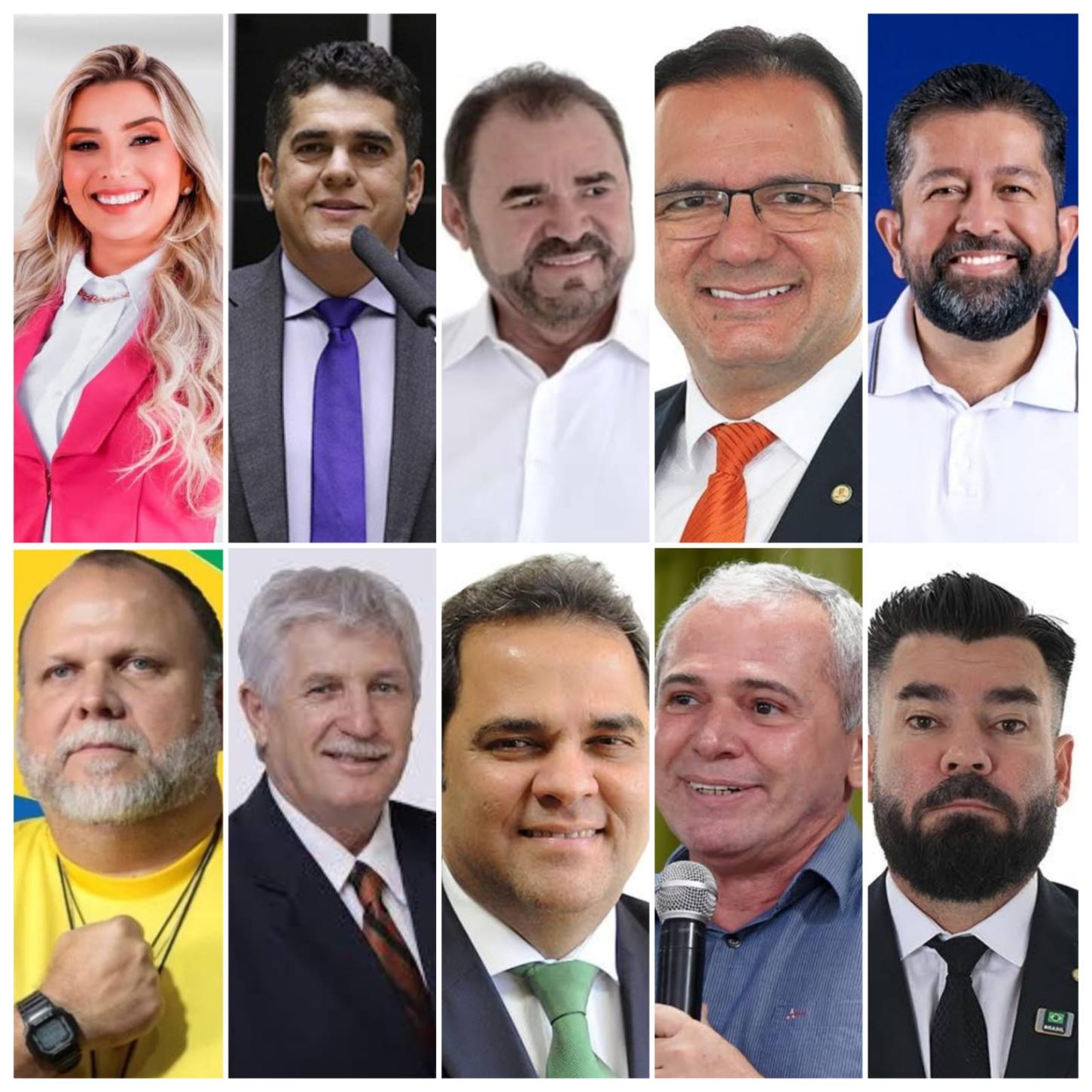 Na sua opinião, em qual destes você votaria para Deputado (a). Federal?