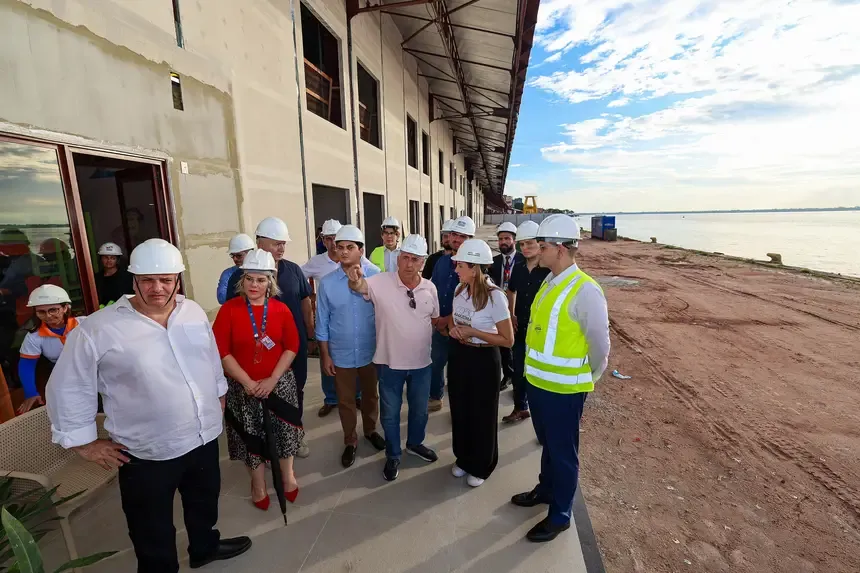 Vice-governadora do Pará acompanha obras do Hotel Vila Galé Amazônia