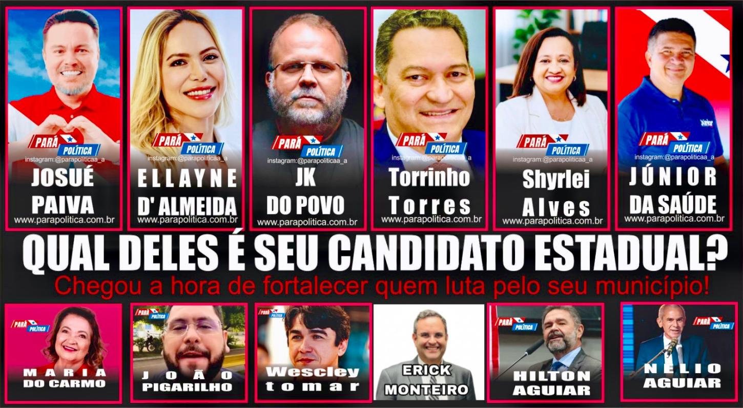 Qual deles é seu candidato a Deputado Estadual?