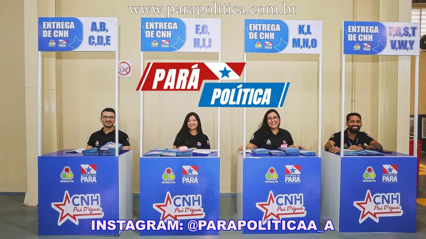 Governo do Estado entrega 480 CNHs para beneficiários do CNH Pai D’égua em Itaituba