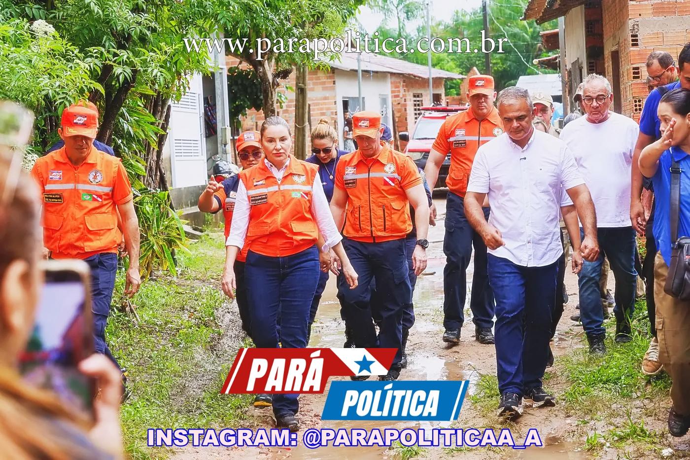 Estado reforça assistência humanitária e mantém equipes em Bragança após chuvas intensas