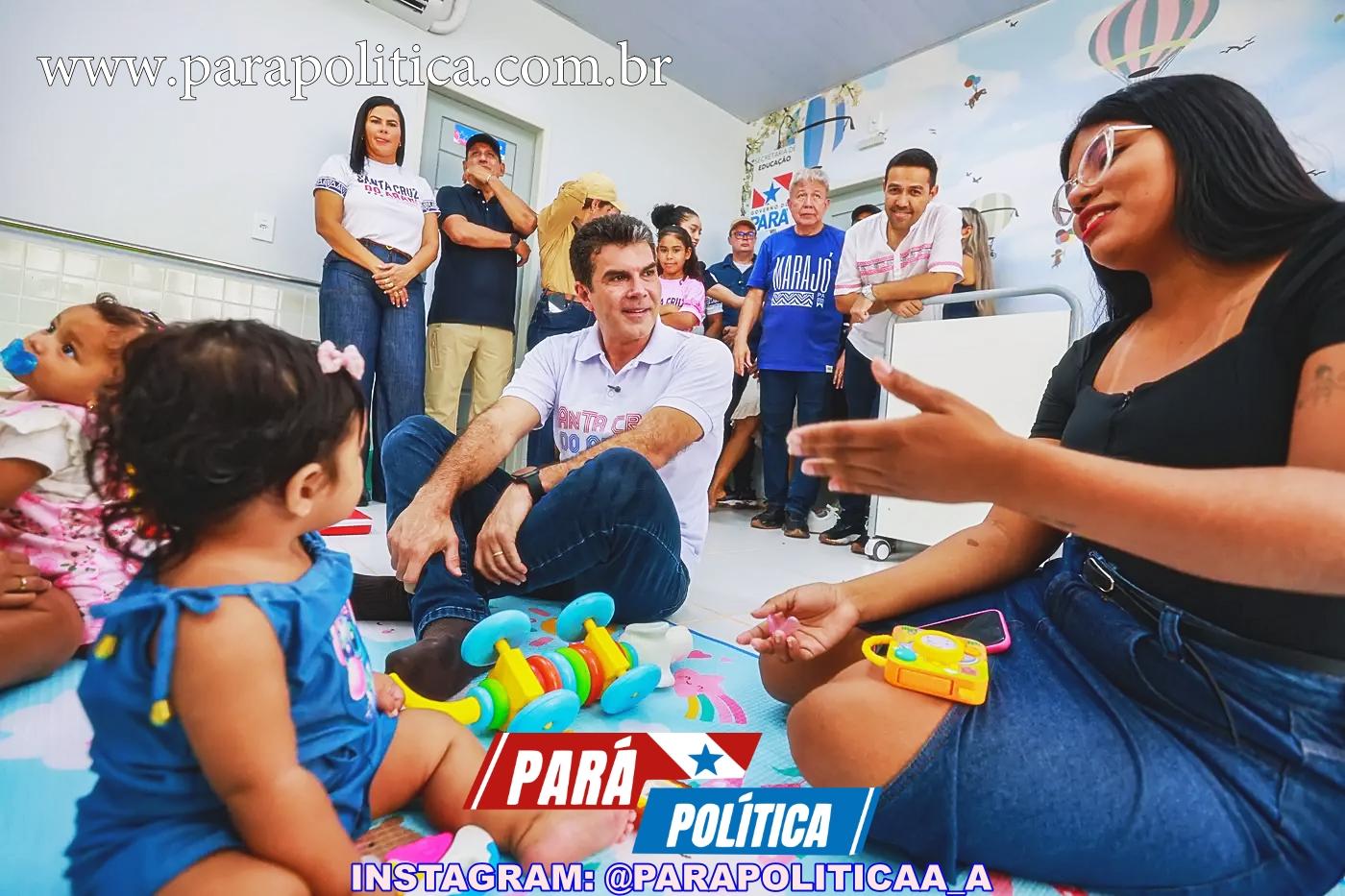 Estado reforça educação infantil do Marajó com 22ª creche em Santa Cruz do Arari