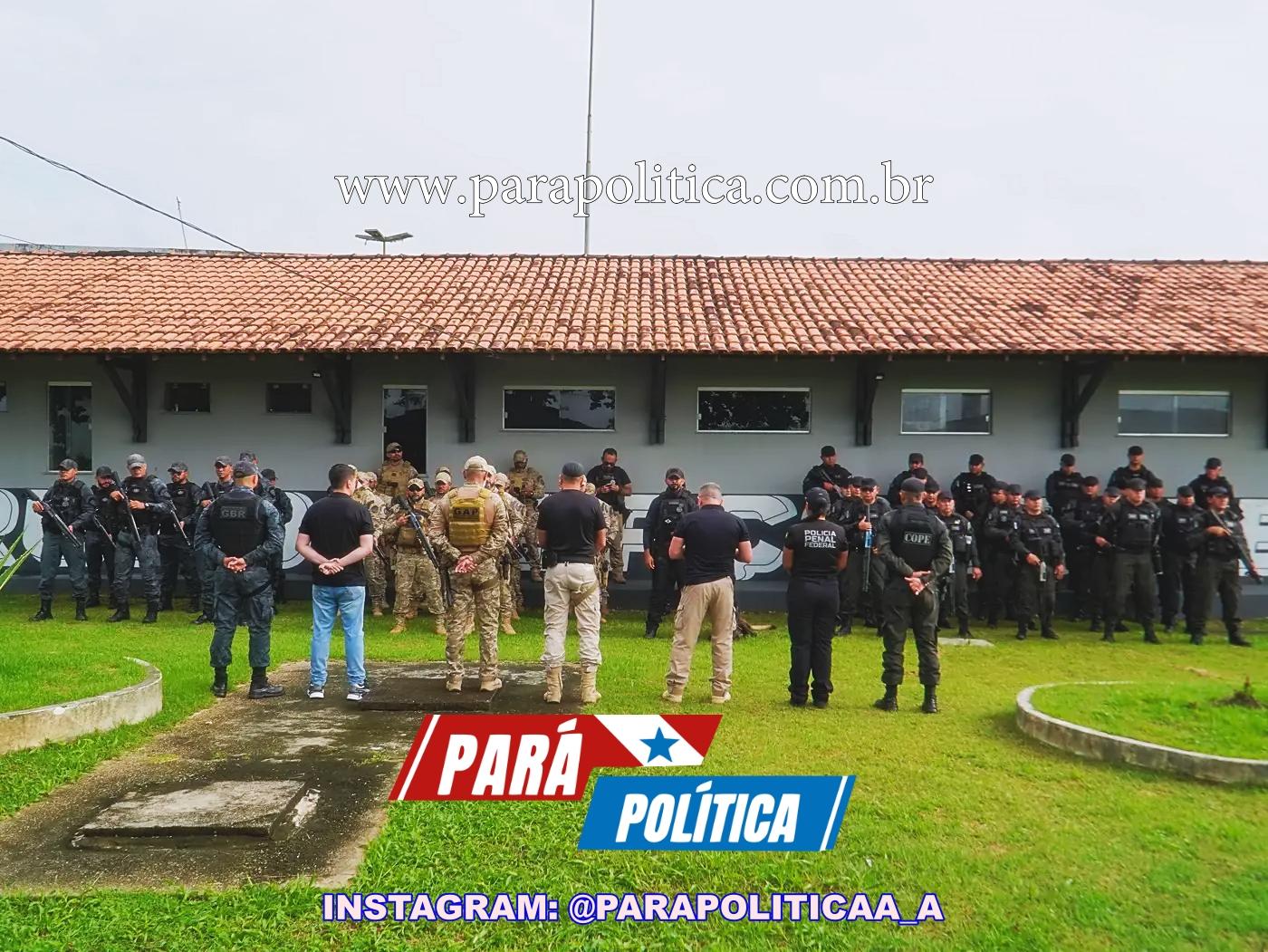 Seap conclui a 10ª fase da Operação MUTE com revistas em unidades de segurança máxima do Pará