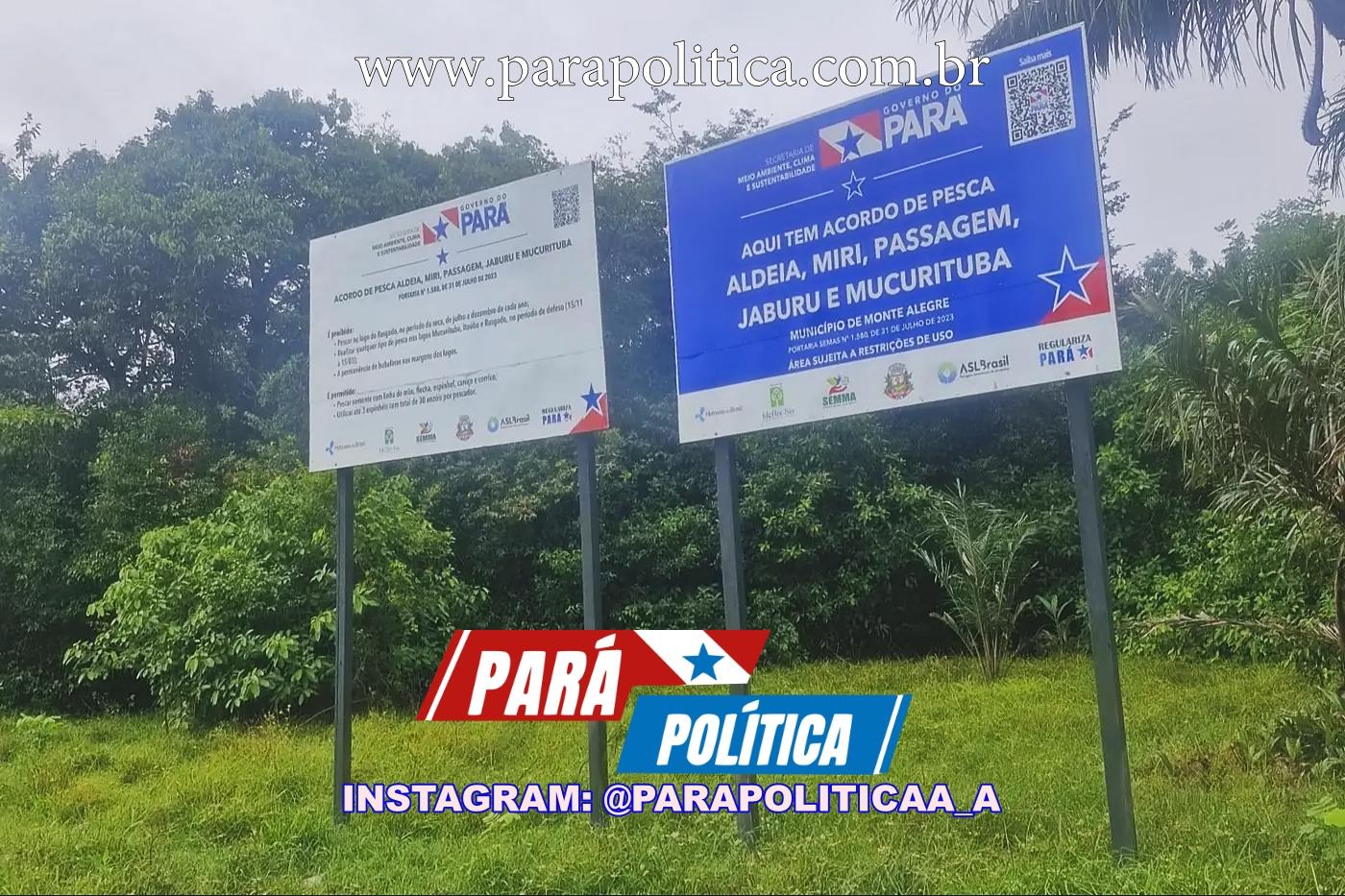 Semas realiza ação de fortalecimento do Acordo de Pesca em Monte Alegre