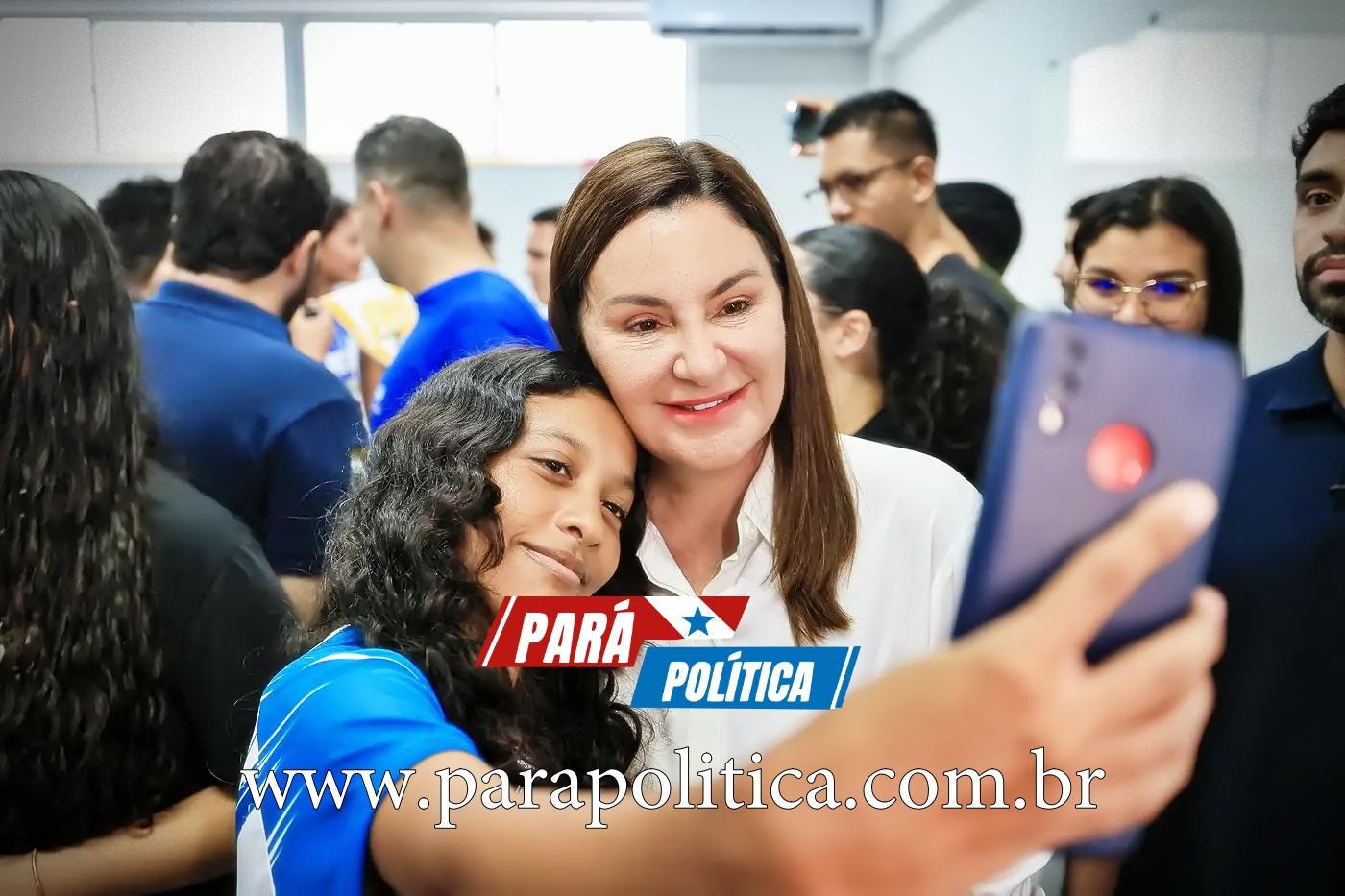 Governadora Hana Ghassan entrega a 180ª escola reconstruída pelo Estado