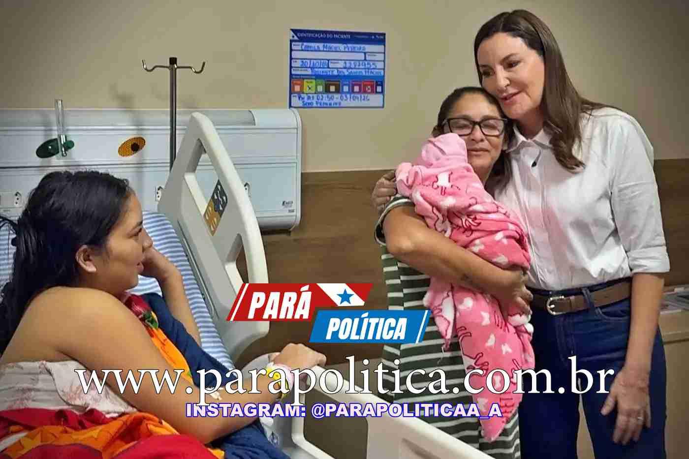 Nasce primeiro bebê do Novo Hospital Materno-Infantil Anita Gerosa