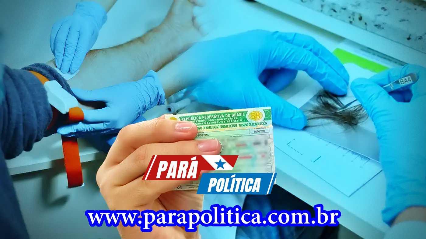 Exame toxicológico passa a ser obrigatório para candidatos à CNH A ou B