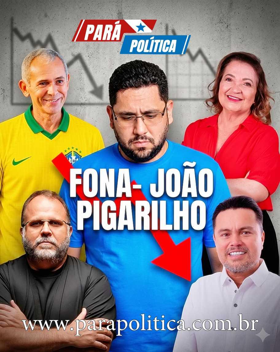 FONA: pesquisa estadual da DOXA expõe fragilidade política de João Pingarilho no Pará
