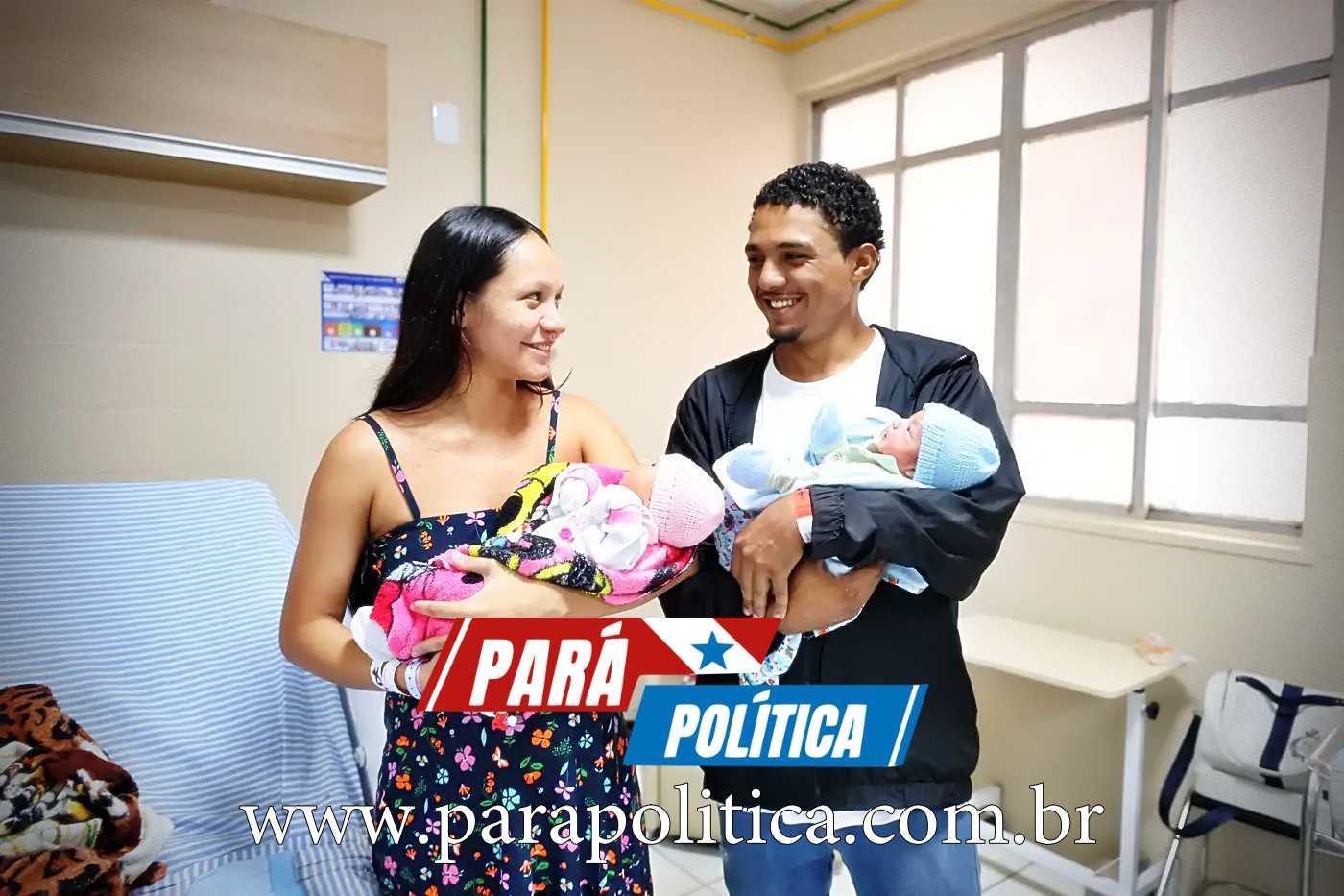 Nascem os primeiros gêmeos no Hospital Anita Gerosa, em Ananindeua 
