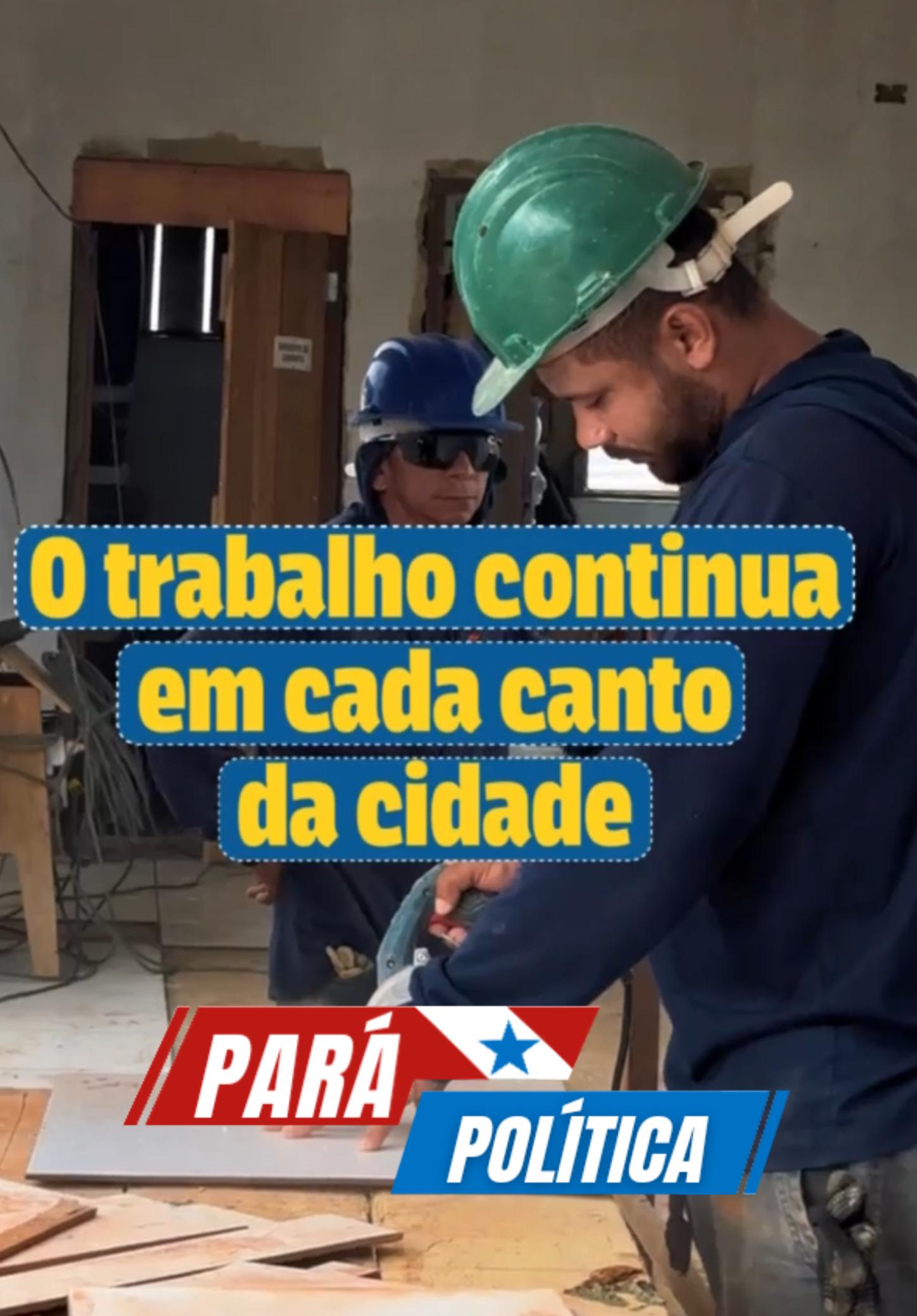 Obras que saem do papel começam a transformar vidas em Santarém 🏗️💙