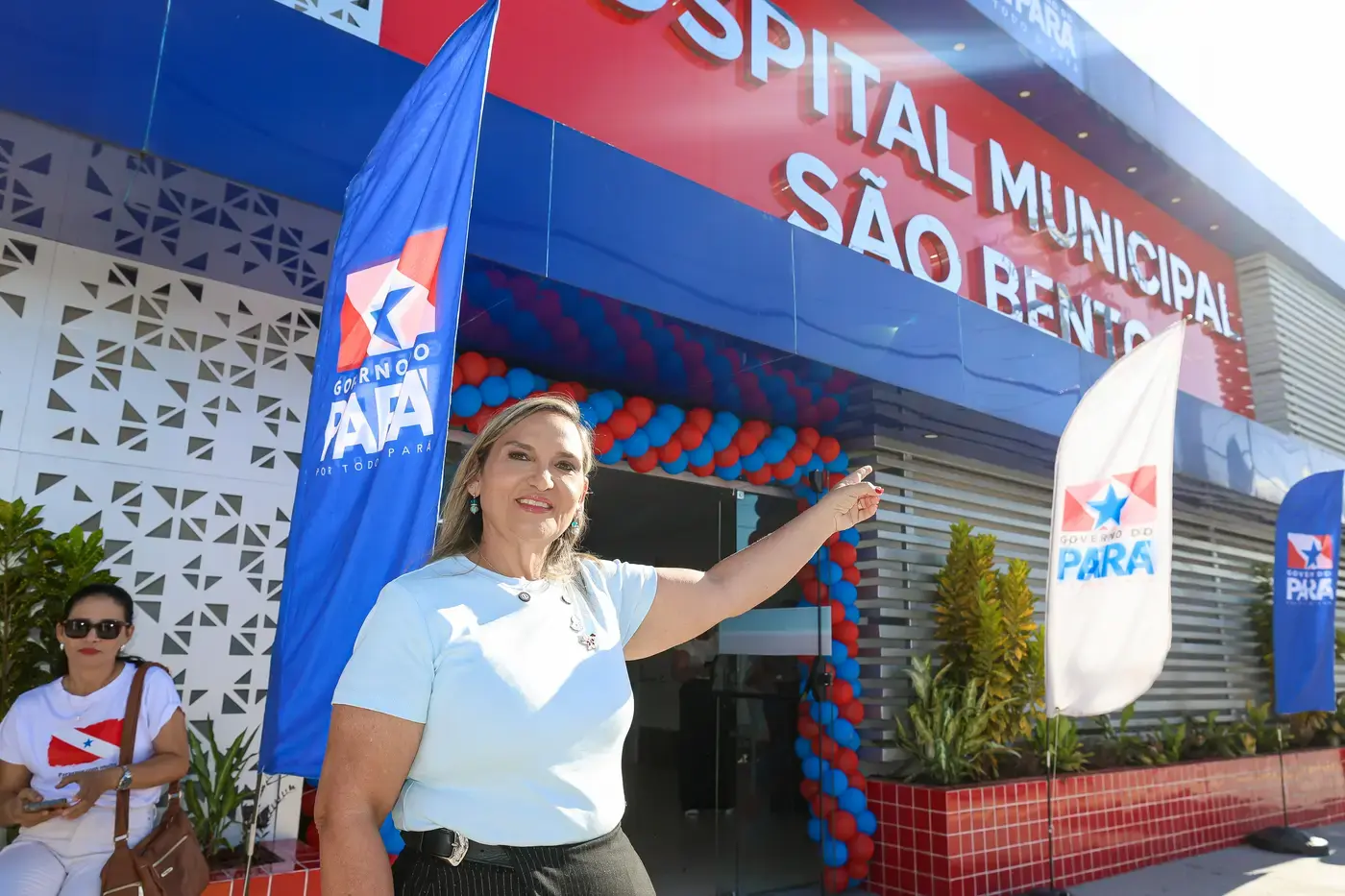 Governadora Hana Ghassan entrega Hospital Municipal São Bento, em Abaetetuba