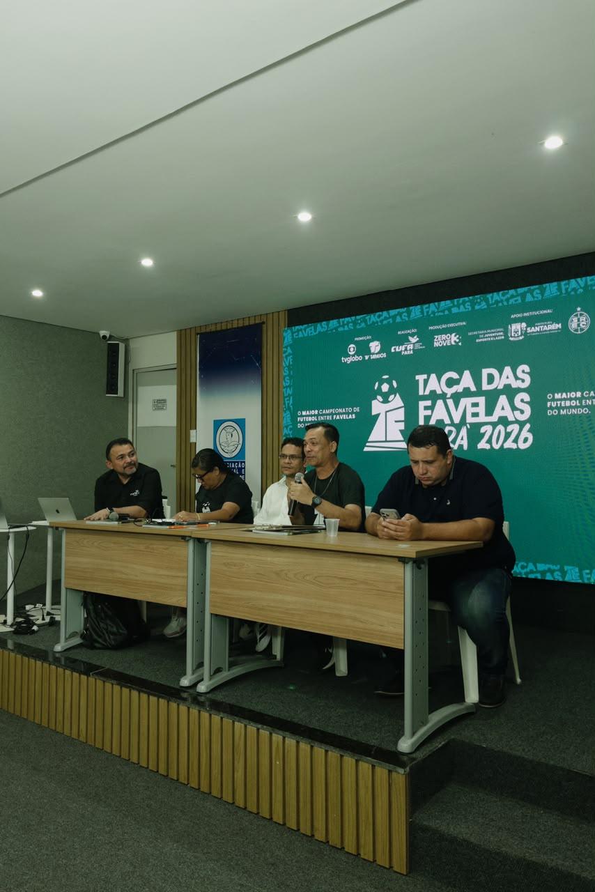 Bola vai rolar! Seletiva masculina da Taça das Favelas Pará 2026 começa hoje com grandes confrontos