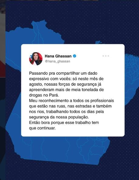 Forças de segurança do Pará apreendem mais de meia tonelada de drogas em agosto