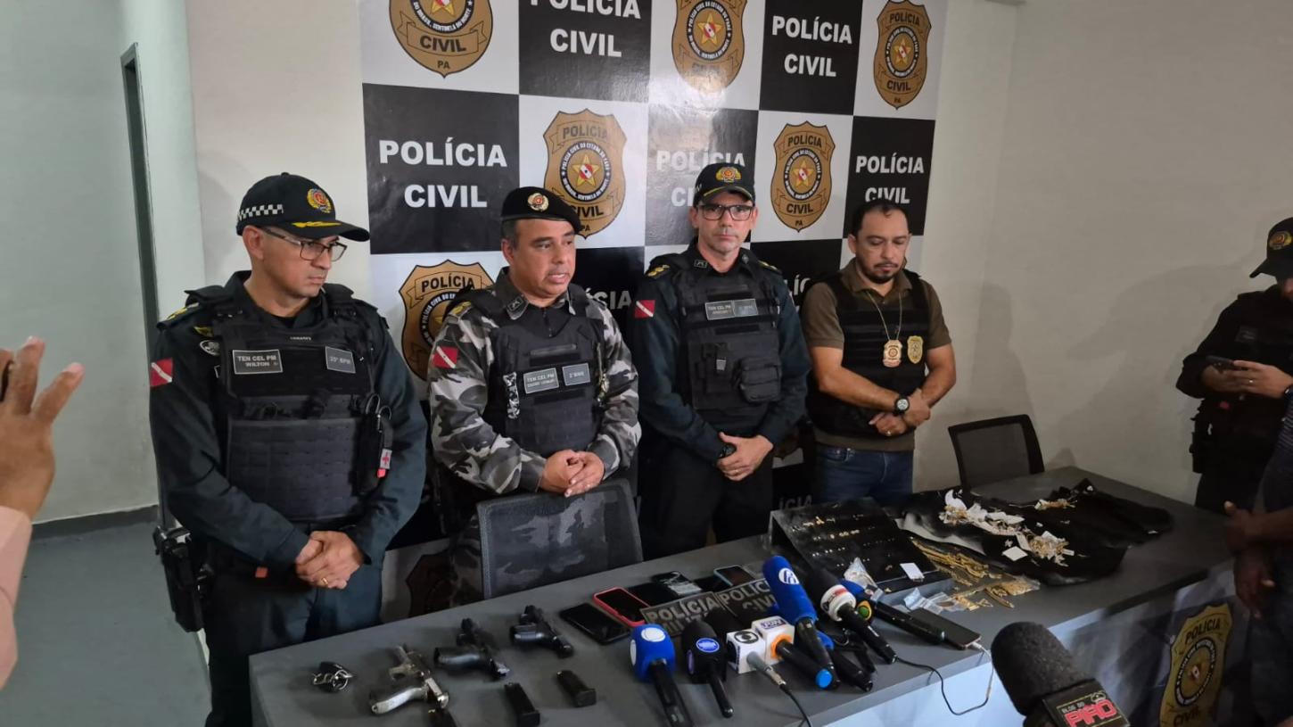 Força-tarefa prende três criminosos e liberta reféns durante assalto a joalheria em Santarém