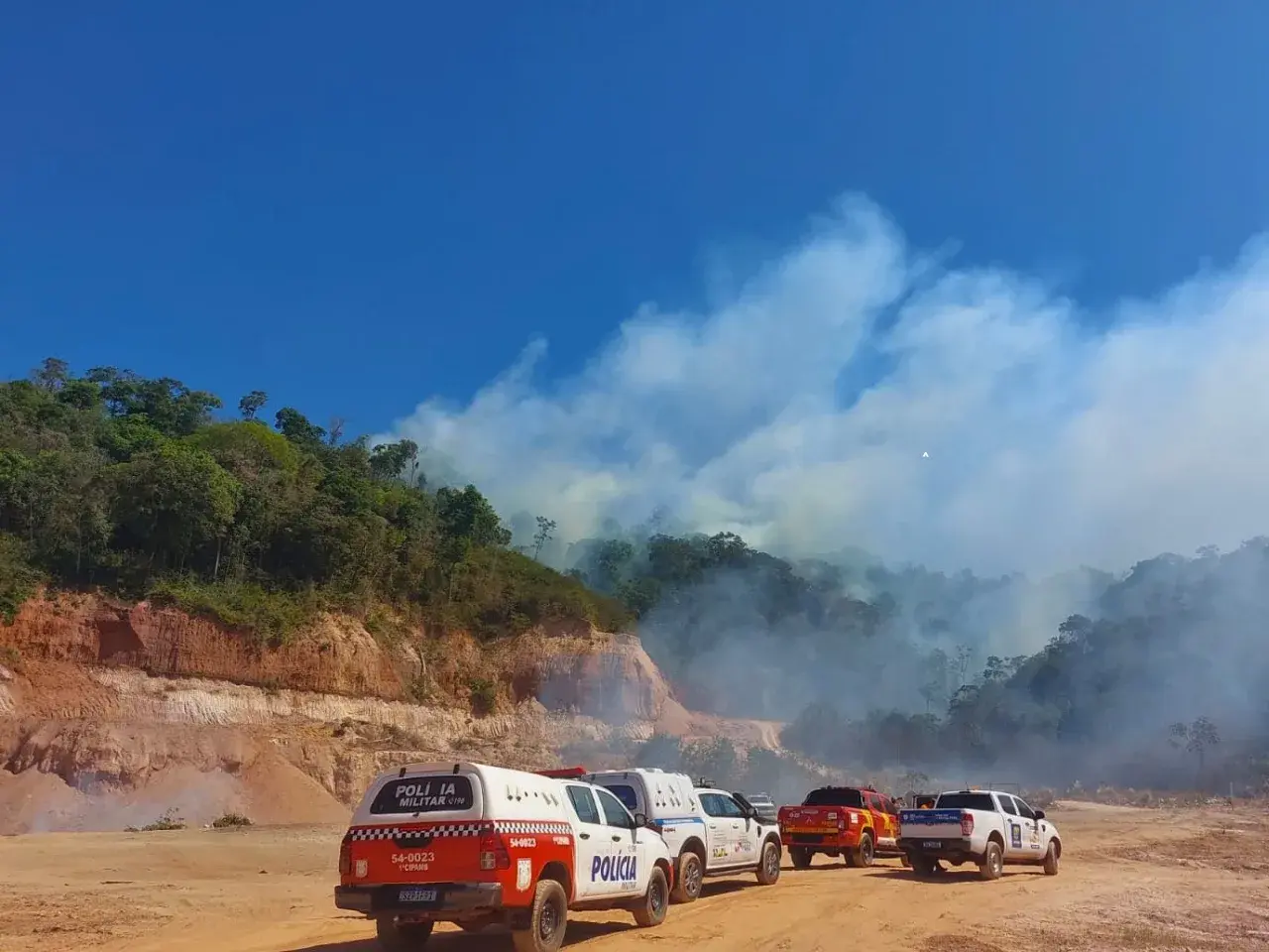 Semma e Corpo de Bombeiros deflagram operação integrada contra queimadas na região da Capadócia