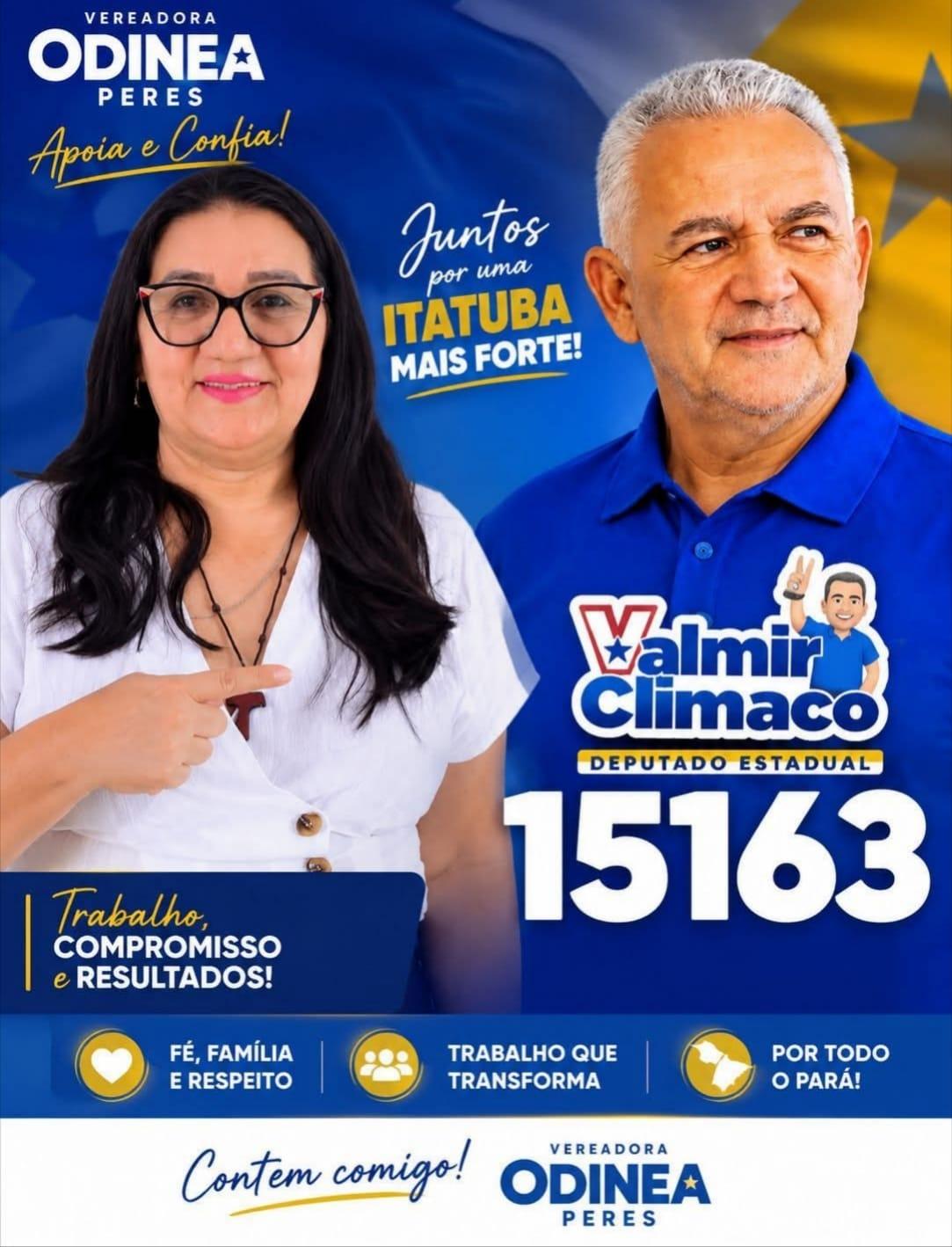 Troca de par em cima da hora: vereadora Odinélia Peres abandona Dr. Wanderlan e fecha com Wálmir Clímaco