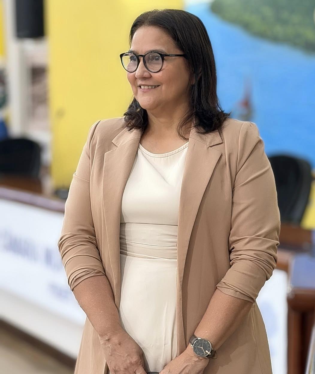 Vereadora Elita Beltrão, de Santarém, é hospitalizada e gabinete pede orações pela sua recuperação