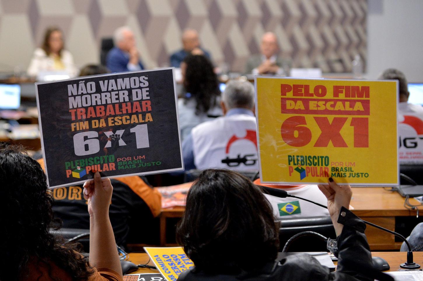 CCJ do Senado aprova PEC que prevê o fim da escala 6x1 e matéria avança para o Plenário
