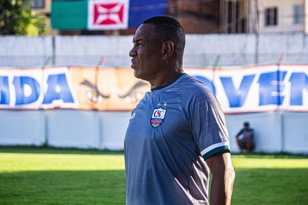 Com vasta experiência no futebol paraense, Rogerinho Gameleira é o novo técnico do São Raimundo para a Copa Oeste e o Parazão
