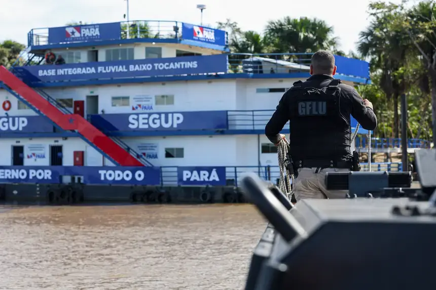 Estratégia fluvial do Governo do Pará consolida marco histórico com 7,8 toneladas de drogas apreendidas nos rios do Estado