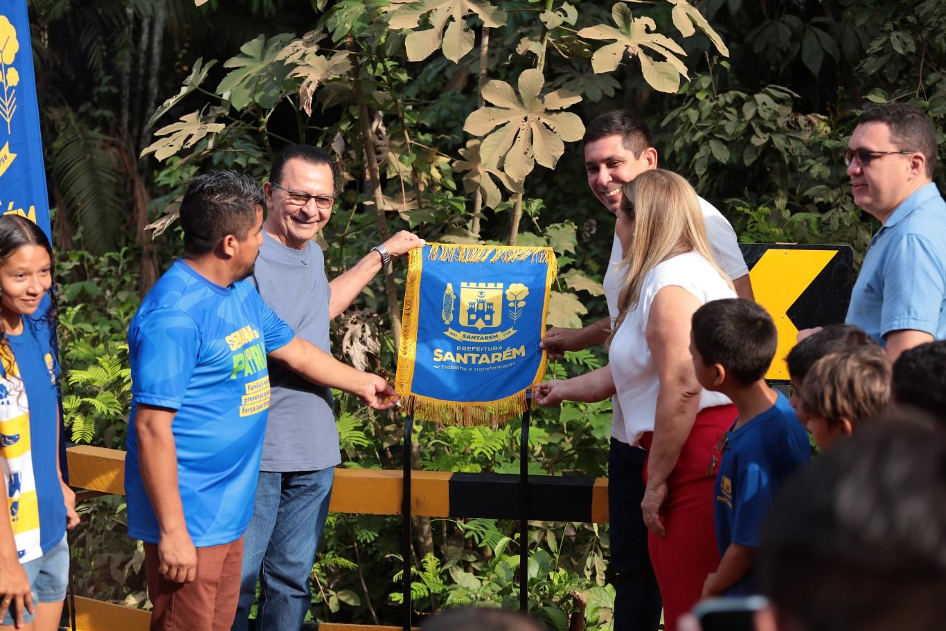 Prefeitura de Santarém entrega nova ponte no Quilombo de Murumuru e garante mais segurança e mobilidade na região da Curuá-Una