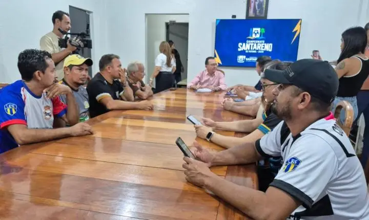 APOIO INÉDITO AO FUTEBOL: Prefeitura de Santarém bancará o Campeonato Santareno 2026