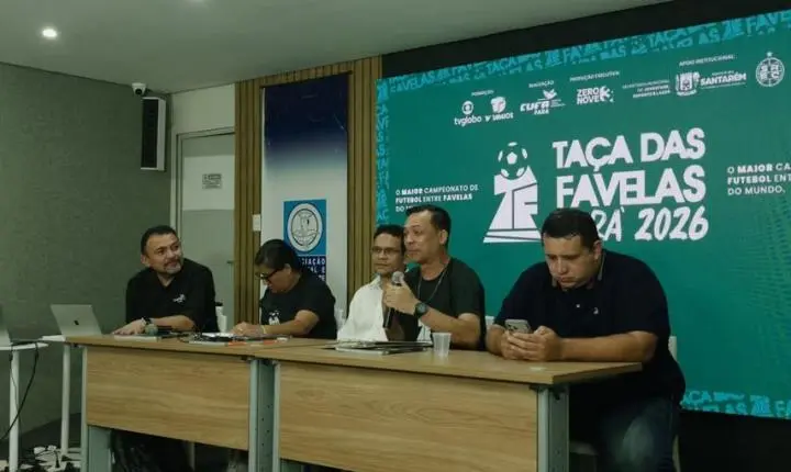 Bola vai rolar! Seletiva masculina da Taça das Favelas Pará 2026 começa hoje com grandes confrontos