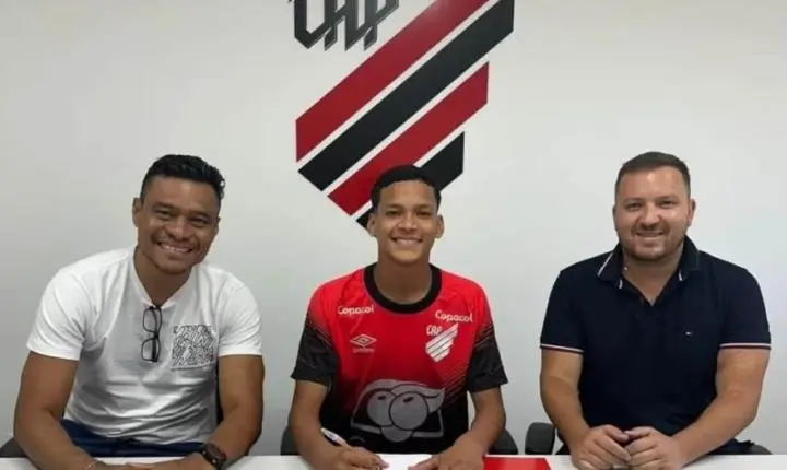 De Abaetetuba para o Brasil: aos 14 anos, Heitor Marabá se destaca como capitão na base do Athletico-PR
