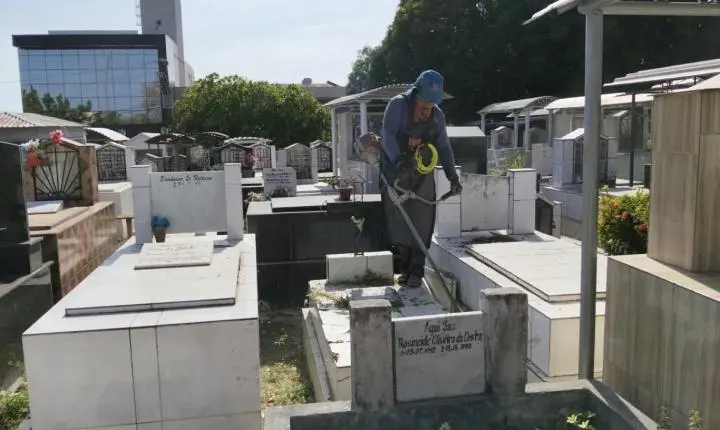Dia de Finados: Prefeitura de Santarém fixa prazo limite para obras em cemitérios municipais