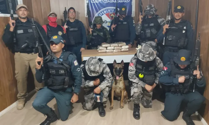 Fiscalização nos rios do Baixo Amazonas apreende mais de 12 kg de drogas