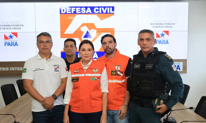 Governadora Hana Ghassan acompanha situação das chuvas no Pará