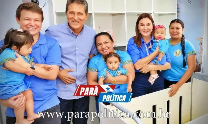 Governadora Hana Ghassan entrega 6ª creche no Marajó e amplia educação infantil na região