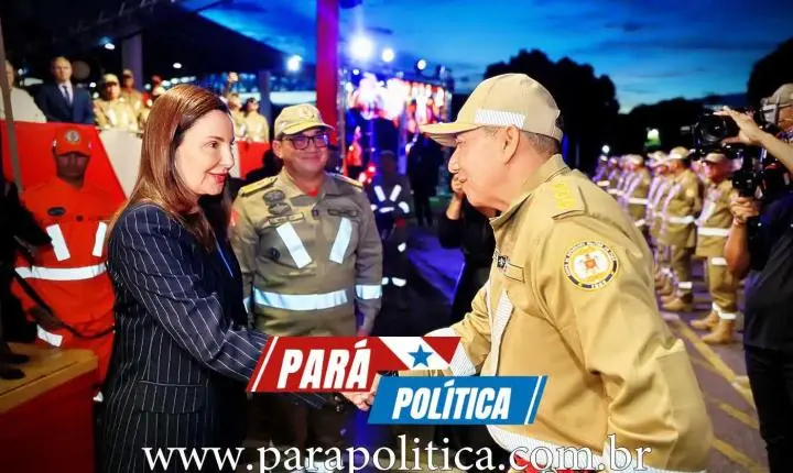 Governadora Hana Ghassan oficializa a maior promoção da história do Corpo de Bombeiros, para 580 militares