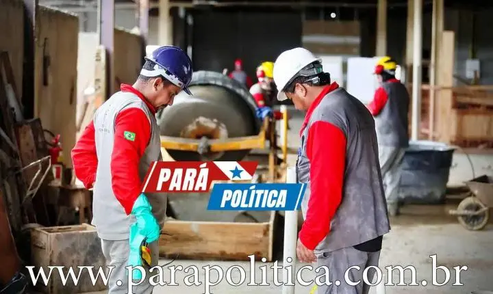 Governadora Hana Ghassan visita obras da Policlínica e Natea de Altamira, a maior construída pelo governo do Estado