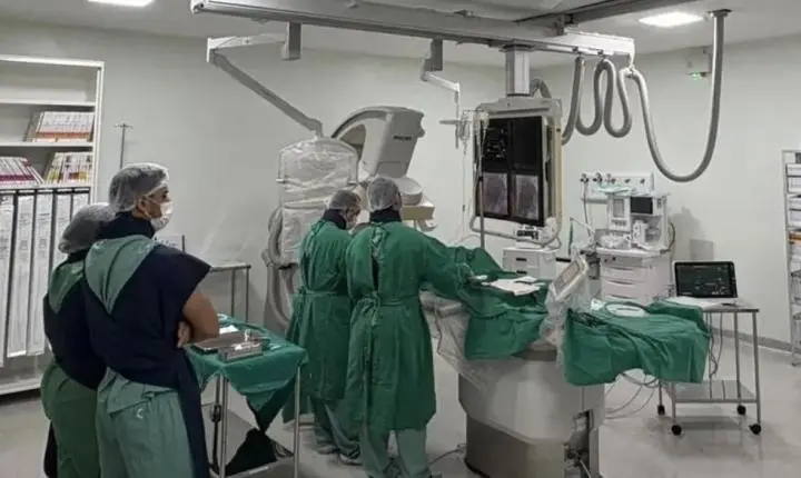 ​Governo do Pará realiza com sucesso o primeiro cateterismo cardíaco pelo SUS na Região do Araguaia