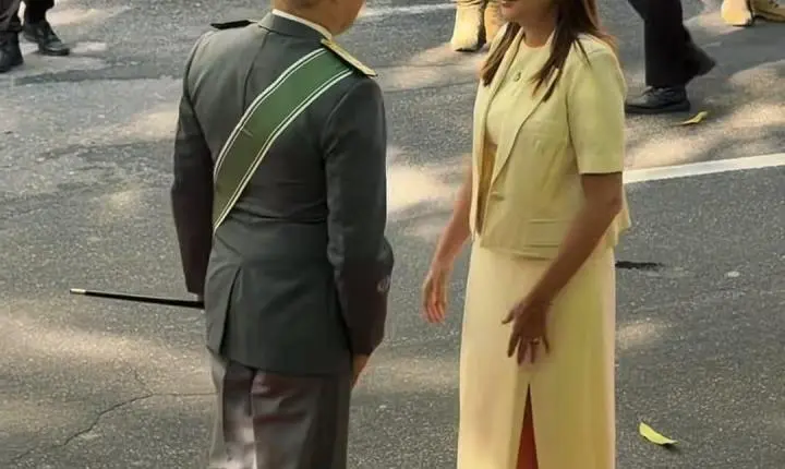 Hana Ghassan participa de celebração à Independência com reconhecimento às forças de segurança