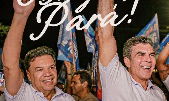 Helder Barbalho e Chicão são eleitos senadores pelo Pará nas Eleições 2026