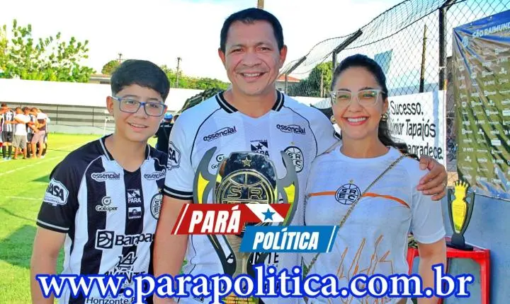 HOMENAGEM HISTÓRICA CONSAGRA JÚNIOR TAPAJÓS COMO UM DOS GRANDES LÍDERES DO SÃO RAIMUNDO
