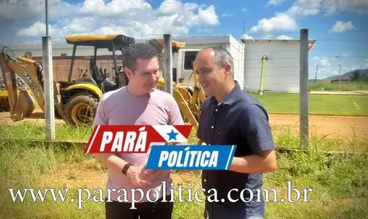 Jader Filho fortalece alianças e acompanha obras habitacionais em Ourilândia do Norte