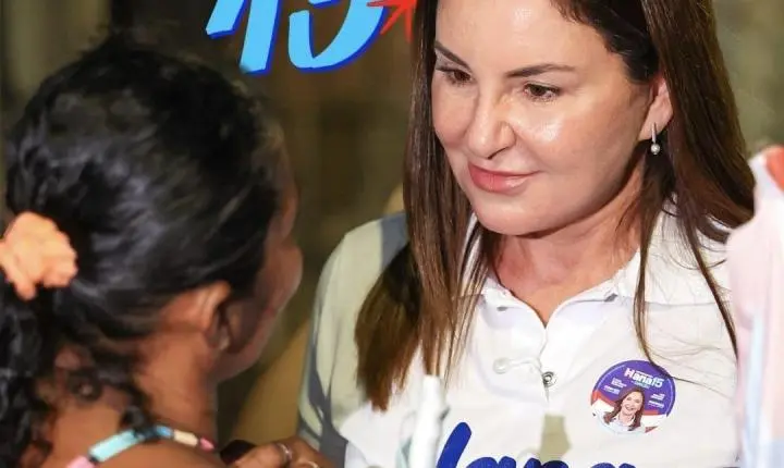 Onda Azul mobiliza Santarém em caminhada política com lideranças estaduais