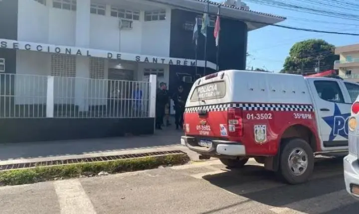Polícia Militar localiza e prende em Santarém homem investigado por homicídio no município de Aveiro