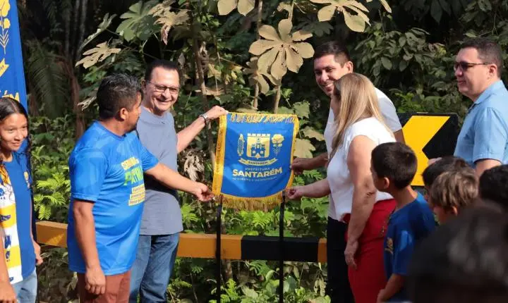 Prefeitura de Santarém entrega nova ponte no Quilombo de Murumuru e garante mais segurança e mobilidade na região da Curuá-Una