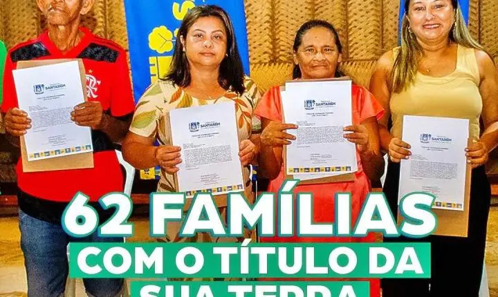 Regularização fundiária transforma a vida de 60 famílias em Alter do Chão