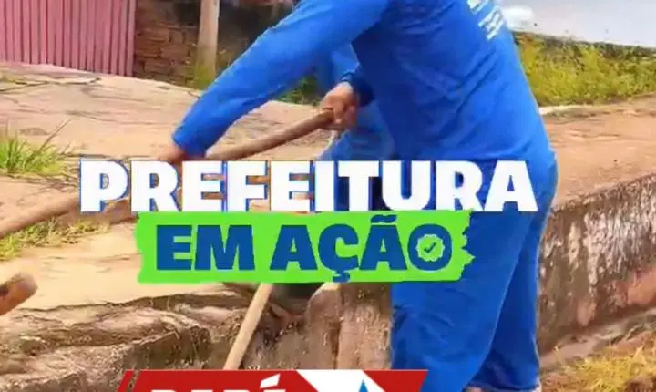 Santarém avança com ações de limpeza e recuperação urbana em toda a cidade
