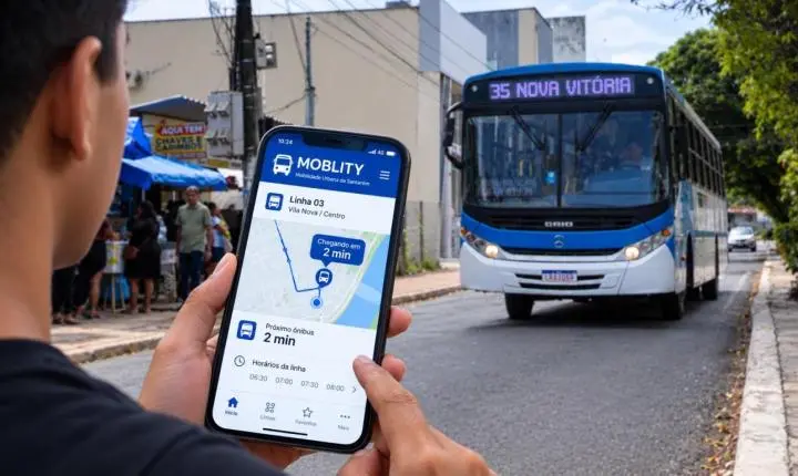 Santarém ganha plataforma digital para monitorar o transporte coletivo pelo celular