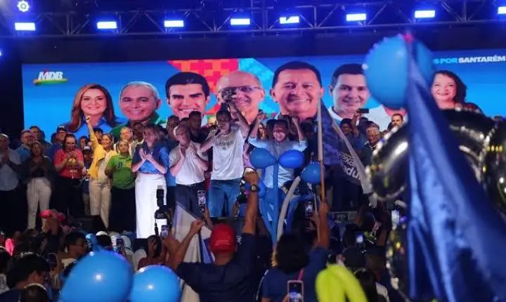 Zé Maria Tapajós e lideranças do Baixo Amazonas se unem em Belém e declaram apoio a Hana Ghassan ao Governo do Pará